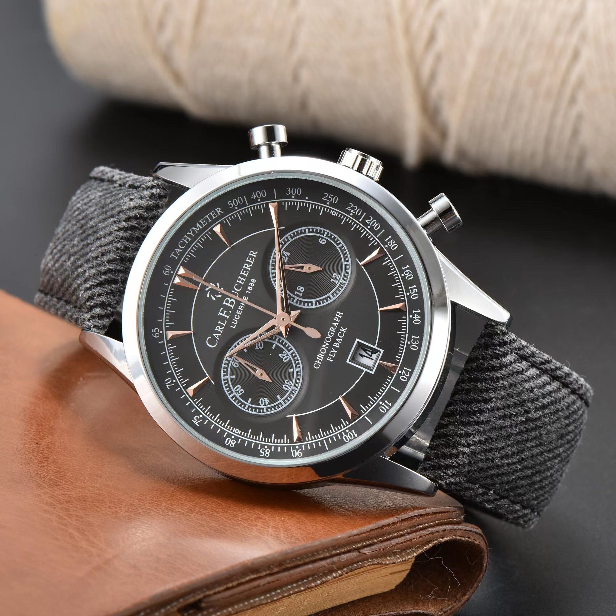 Forgerman Carl F Bucherer Tachymeter